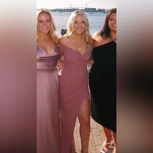 Windsor blush asymmetrical dress size small